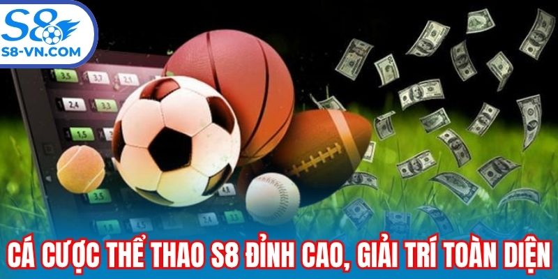 Cá cược thể thao S8 đỉnh cao, giải trí toàn diện