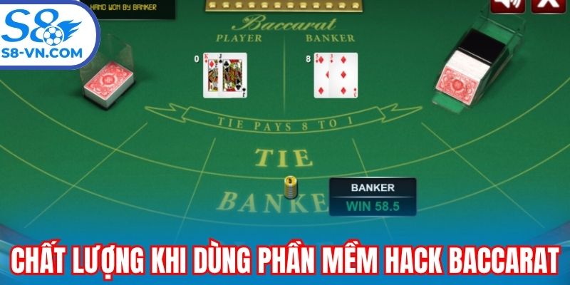 Đánh giá chất lượng khi dùng tool hack Baccarat