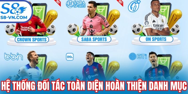 Hệ thống đối tác toàn diện hoàn thiện danh mục