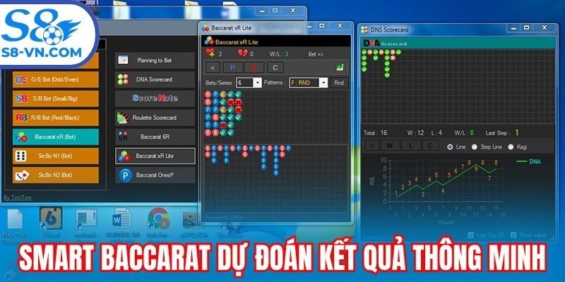 Smart Baccarat dễ dùng dự đoán thông minh